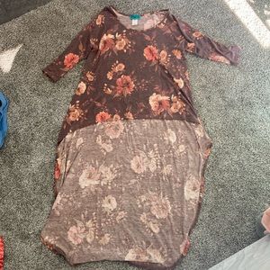 Turquoise Haven High Low Shirt